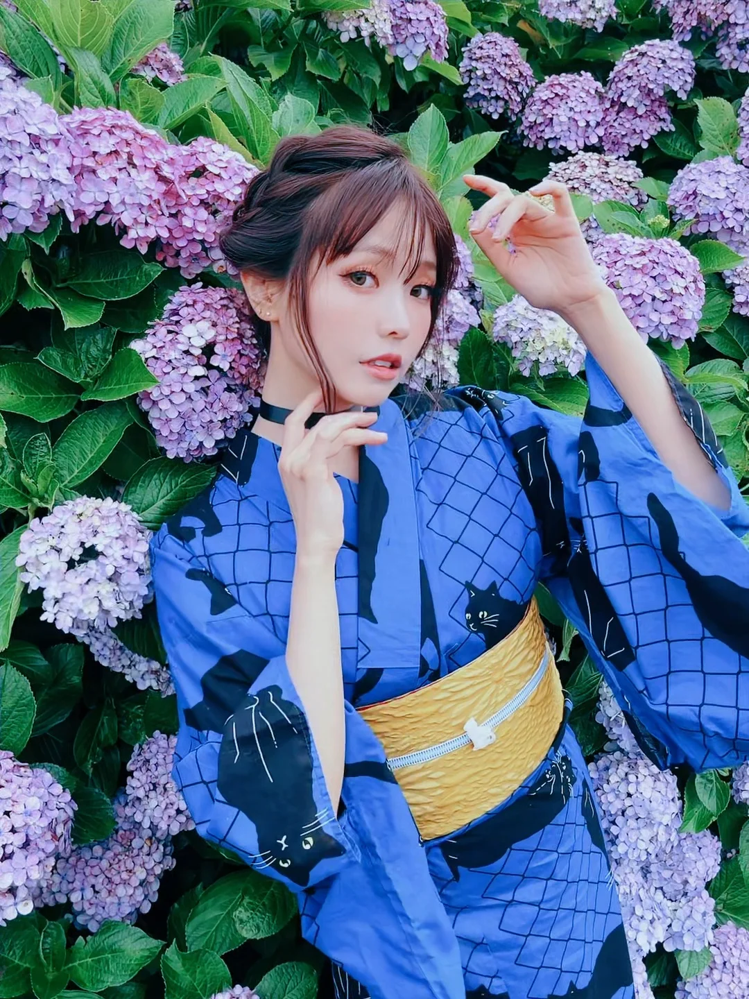 ElyEE子 - Rainy Season Black Cat [38P,4V-93MB] tg@simisebaisi 【丝足阁】038.webp